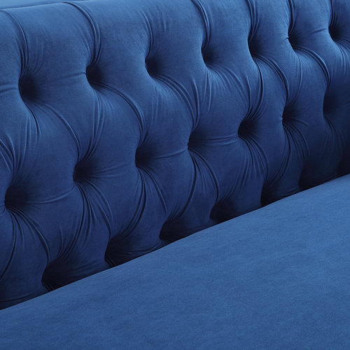 Mercer41 Raschid 86'' Velvet Sofa Wayfair